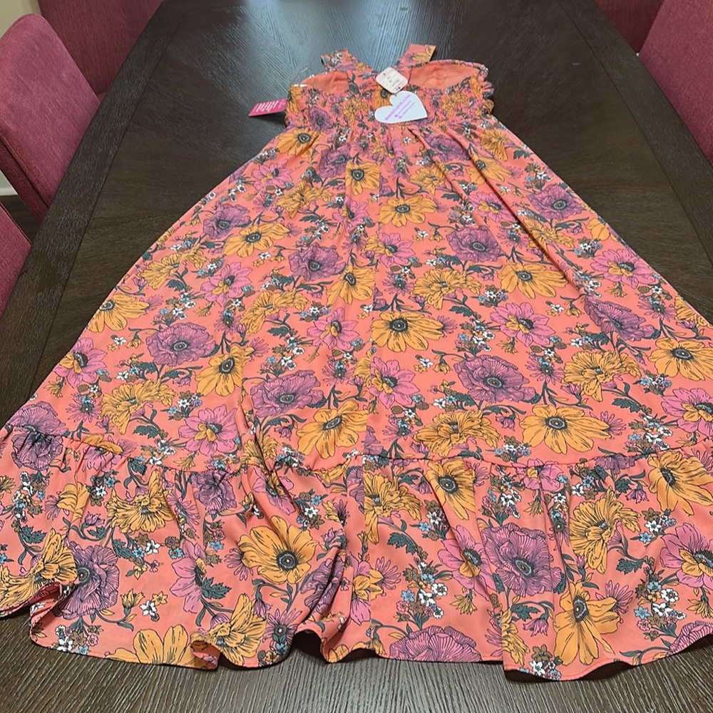 Buddy Love Floral Maxi Dress - Pink and Purple - Picture 13 of 13